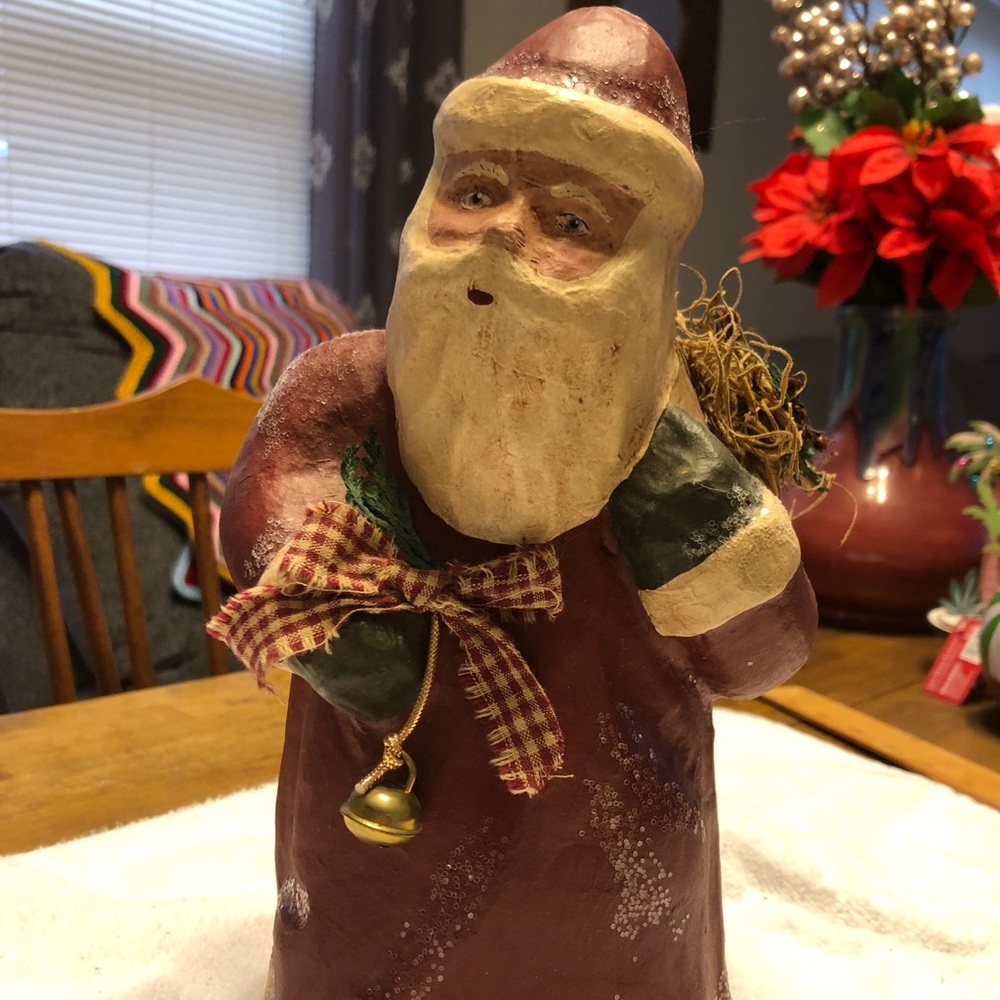 Vintage Santa Claus Holiday Figurine
